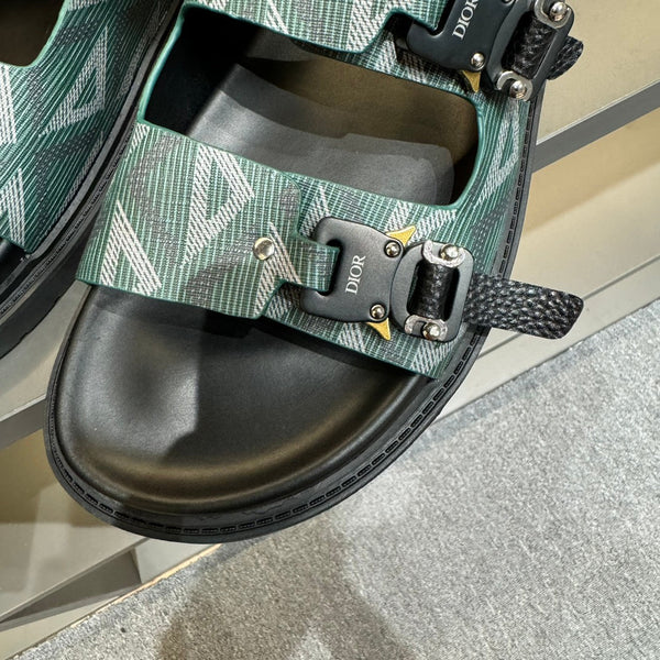 CD DOUBLE H-TOWN SANDAL PINE CALFSKIN