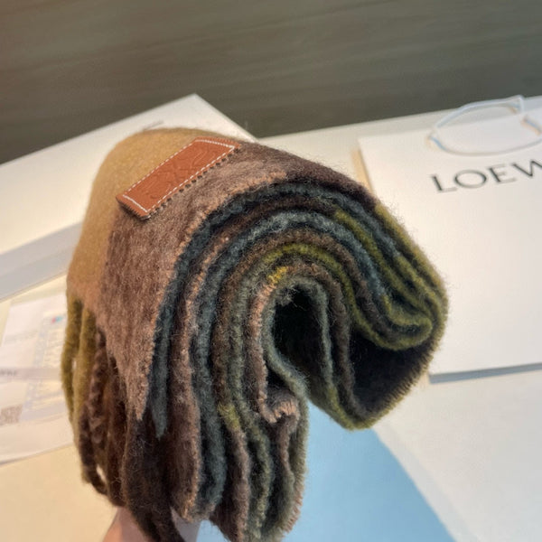 SCIARPA IN LANA E MOHAIR COLORATI 415220