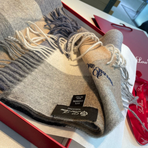 LP Tartan Wish Scarf 180 CM In Colorful Cashmere 428532