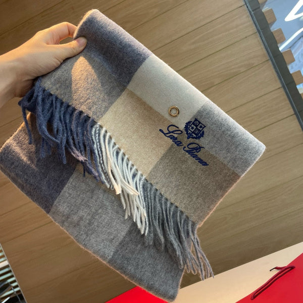 LP Tartan Wish Scarf 180 CM In Colorful Cashmere 428532