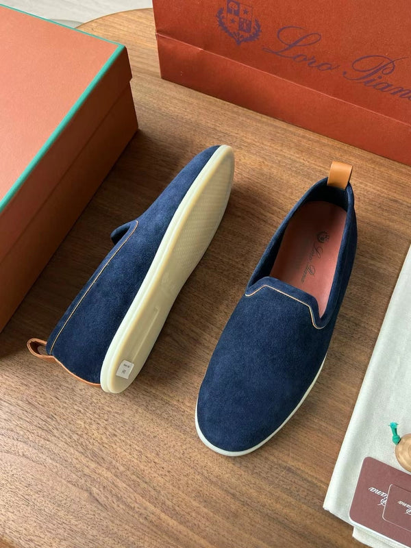 LP VENICE WALK LOAFERS DENIM SUEDE