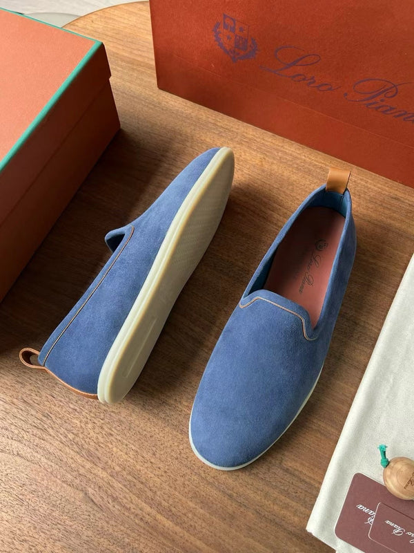 LP VENICE WALK LOAFERS CERULEAN SUEDE