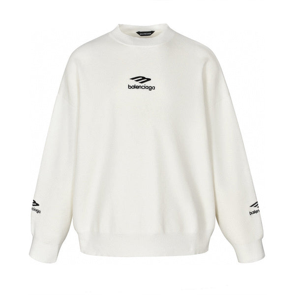 Balenciaga 25 Sweater White Wool 0007
