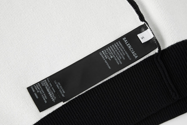 Balenciaga 25 Sweater Black Wool 0002