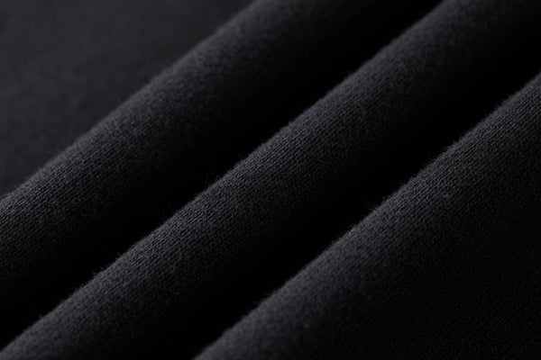 Celine Embroidered Hoodie Zip-up Jacket Black White Cotton