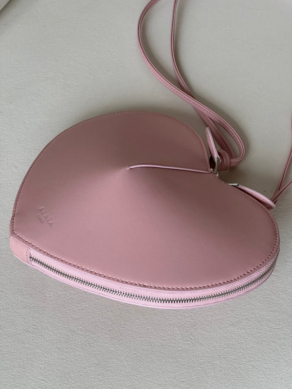 LE COEUR BAG 21 IN CUPID PINK CALFSKIN