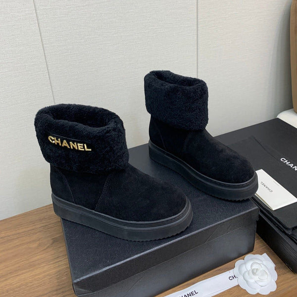 CC Ankle Boots Black Suede