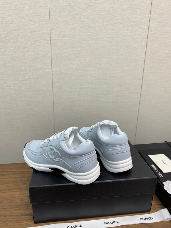 CC Sneaker 30mm Light Blue Lambskin