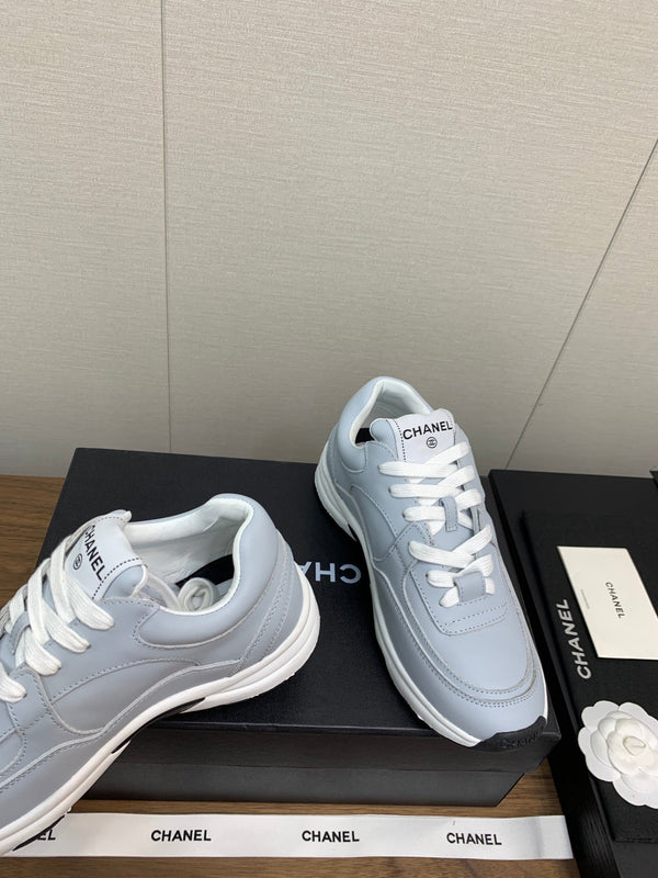 CC Sneaker 30mm Light Blue Lambskin