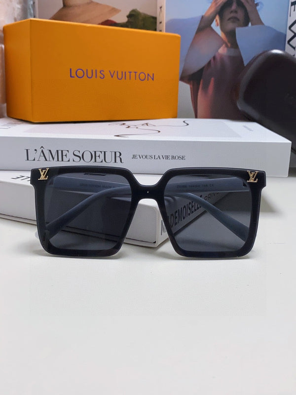 SQUARE SUNGLASS 581369 IN WHITE ACETATE