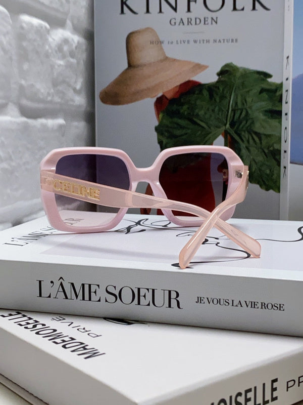 TRIOMPHE SUNGLASSES 548592 IN PINK ACETATE