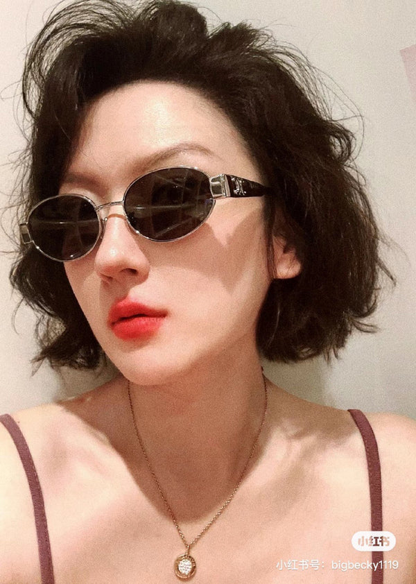 TRIOMPHE SUNGLASSES 548598 IN METAL