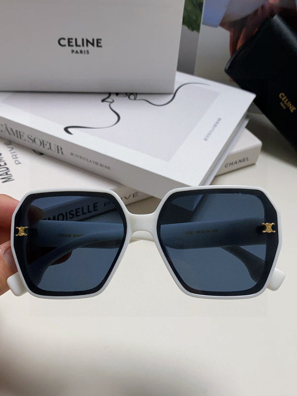 TRIOMPHE SUNGLASSES 552771 IN WHITE ACETATE