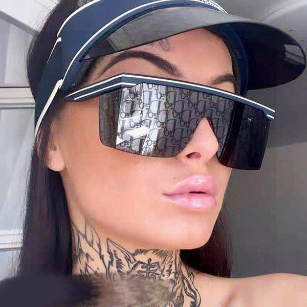 OCCHIALI DA SOLE OBLIQUE CLUB M1U IN ACETATO NERO