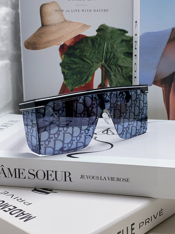 OCCHIALI DA SOLE OBLIQUE CLUB M1U IN ACETATO NERO