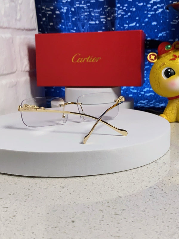 OCCHIALI DA SOLE PANTHÈRE MONTATURA RETTANGOLARE 567503 IN METALLO