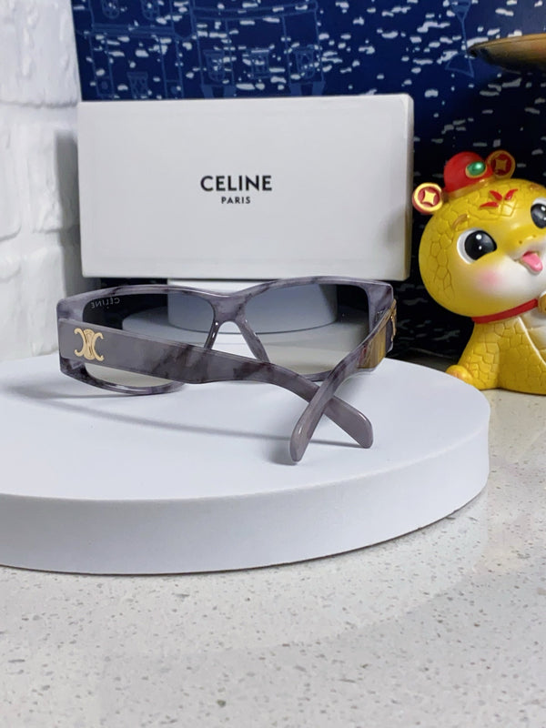 TRIOMPHE SUNGLASS 566217 IN MARBLED EFFECT ACETATE