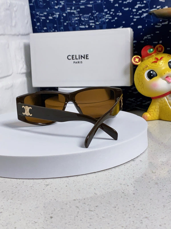 TRIOMPHE SUNGLASS 533219 IN CARAMEL ACETATE