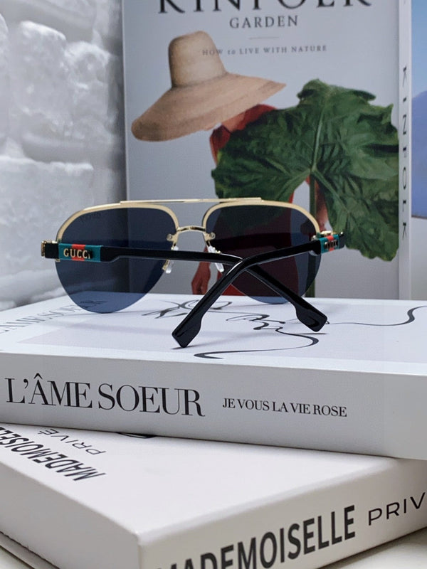 AVIATOR FRAME SUNGLASSES 570223 IN METAL