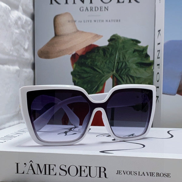 OCCHIALI DA SOLE LADY 95.22 S2F 571584 IN ACETATO BIANCO