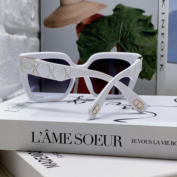 OCCHIALI DA SOLE LADY 95.22 S2F 571584 IN ACETATO BIANCO