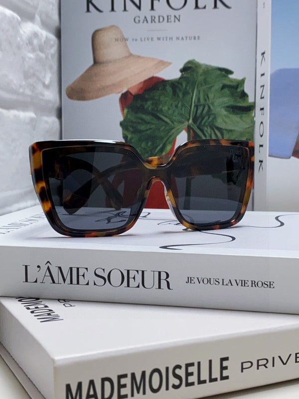 OCCHIALI DA SOLE LADY 95.22 S2F 571585 IN ACETATO AVANA LENTI GRIGIE