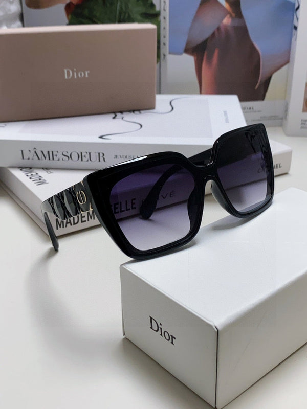 OCCHIALI DA SOLE LADY 95.22 S2F 571586 IN ACETATO NERO GRIGIO FUMO