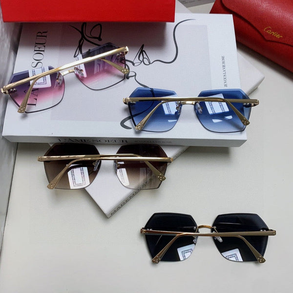 PANTHÈRE AVIATOR FRAME SUNGLASSES  575780 IN METAL