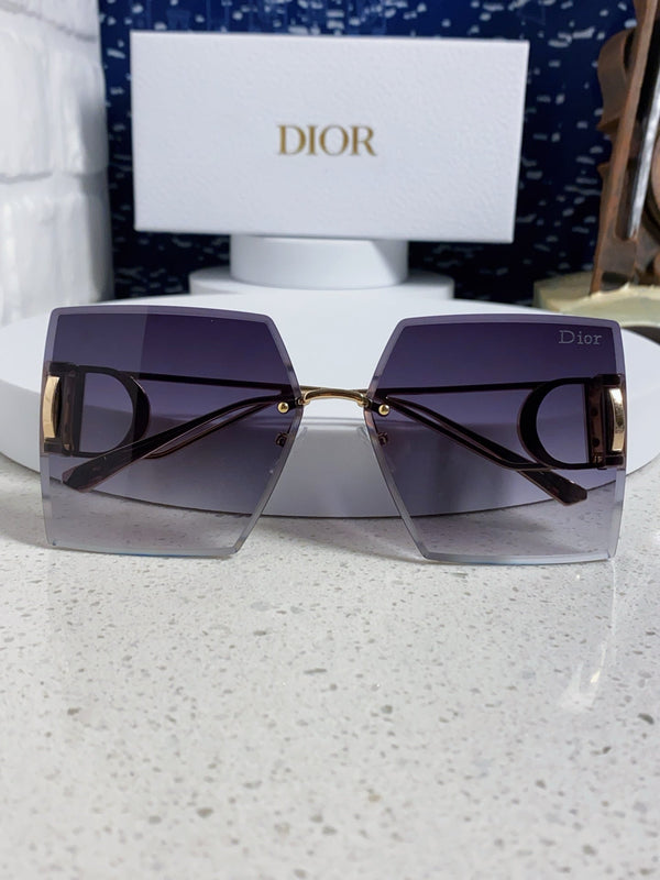 30MONTAIGNE S7U SUNGLASS 578109 IN GOLD METAL GREY SMOKE LENSES