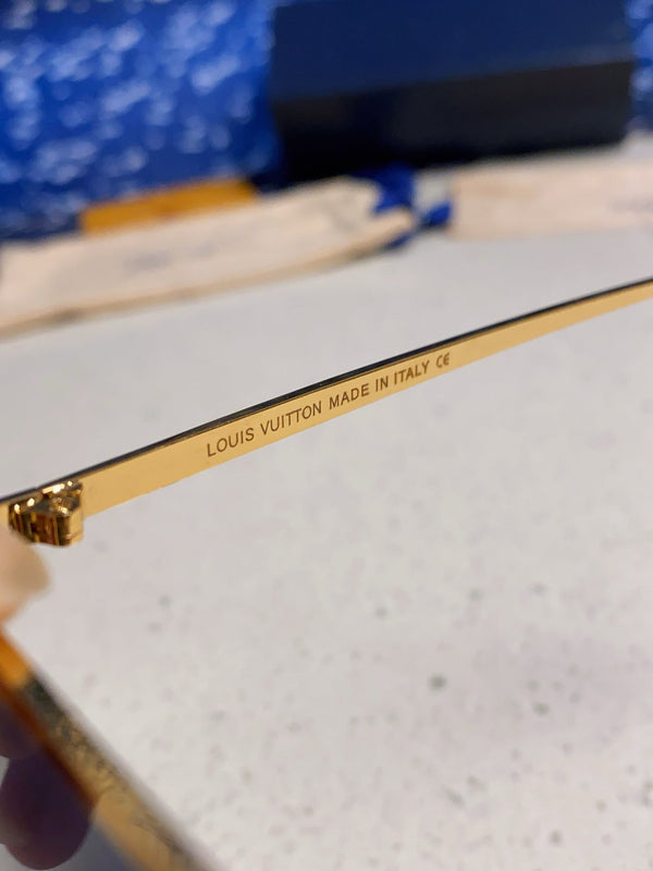 GOLDEN MASK SUNGLASSES 582735 IN GOLD METAL GREY LENSES