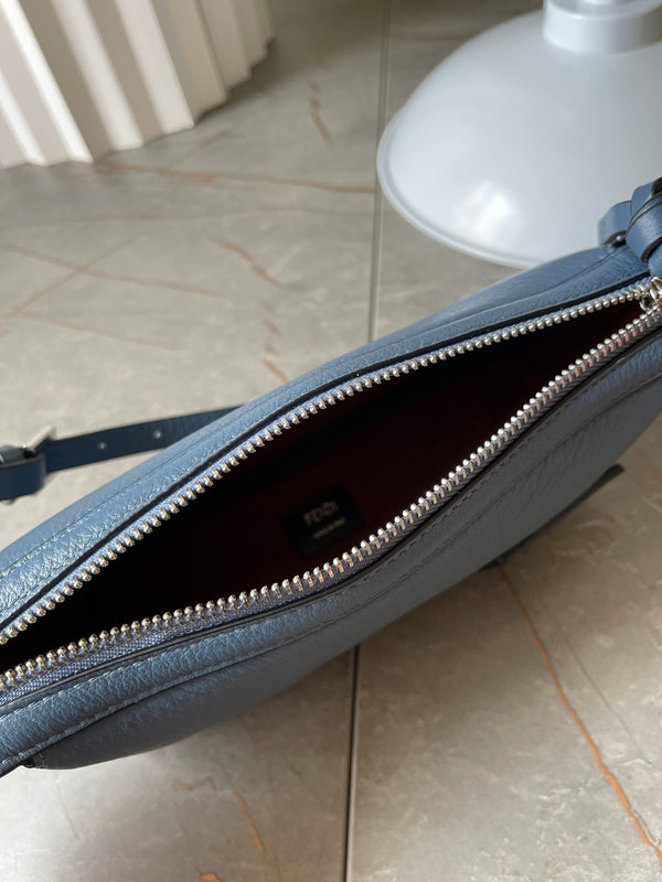 SIMPLY MINI 22 IN FIORD BLUE GRAINED CALFSKIN