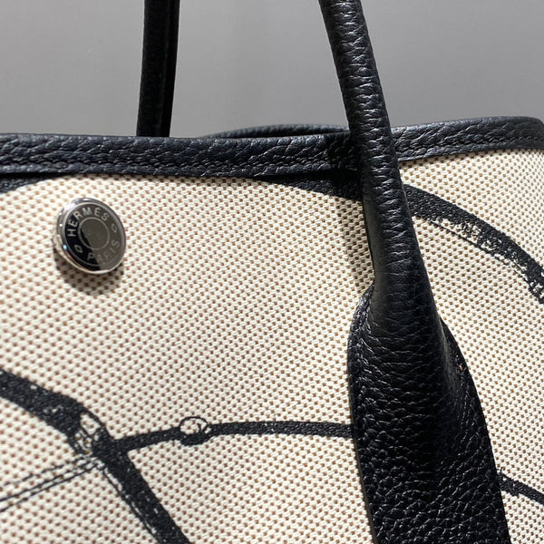 HM Garden Party 36 Multicolor Canvas and Negonda Calfskin 243404