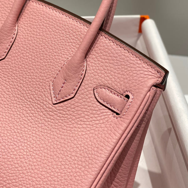 HM Birkin 20cm Rose Confetti Togo Leather Gold Hardware