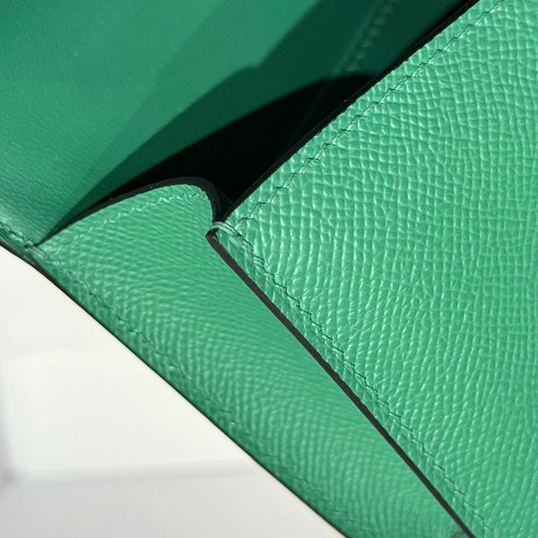 HM Constance Elan 24 Green Epsom Gold Hardware 237332