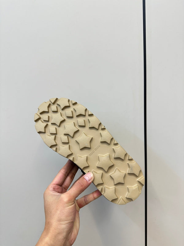 Stivaletti Miu in camoscio nero