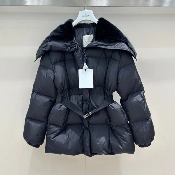 Moncler 25 Brasseurs Short Jacket Black Polyester 291396