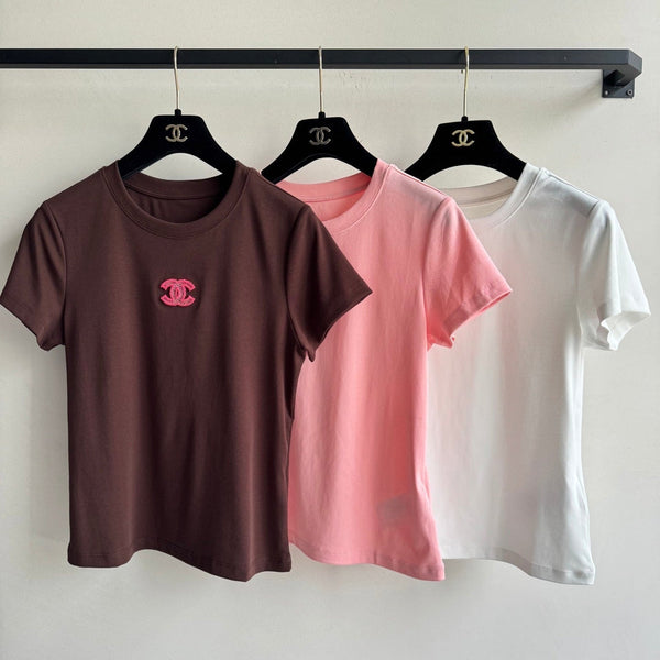 CC T-Shirt 3 Colors Cotton Fabric