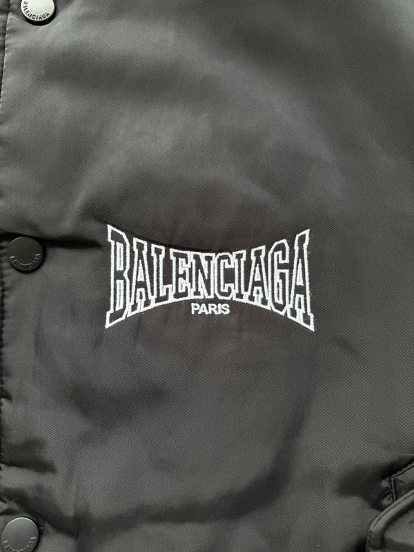 Balenciaga 25 Sports Jacket Black Polyester 0031