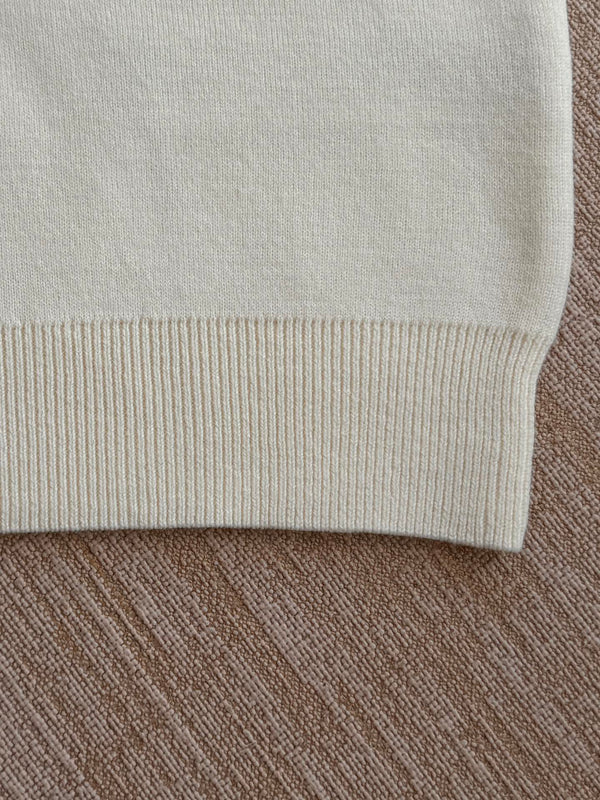 Maglione Balenciaga 25 Lana Bianca 0016