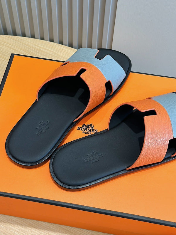 HM IZMIR SANDAL FIRE AND SKY CALFSKIN