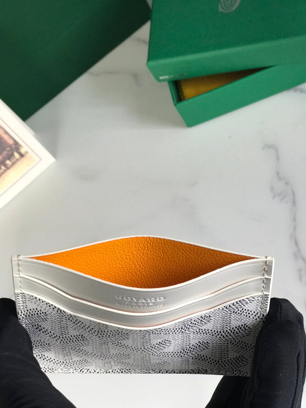 Goya Saint-Sulpice Card Wallet 11cm White Canvas