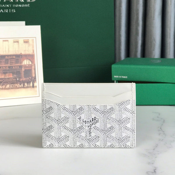 Goya Saint-Sulpice Card Wallet 11cm White Canvas