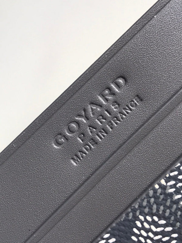 Goya Saint-Sulpice Card Wallet 11cm Grey Canvas