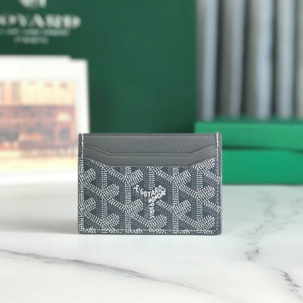 Goya Saint-Sulpice Card Wallet 11cm Grey Canvas