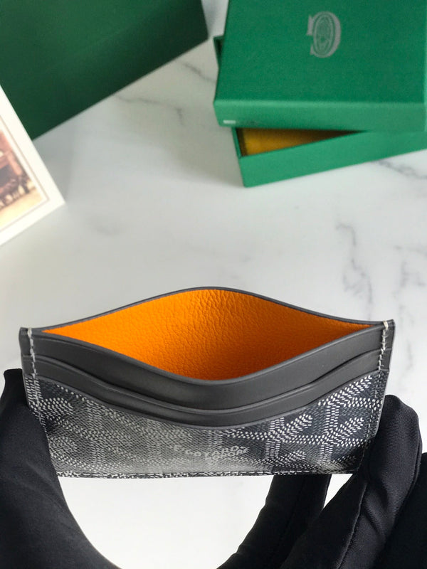 Goya Saint-Sulpice Card Wallet 11cm Grey Canvas