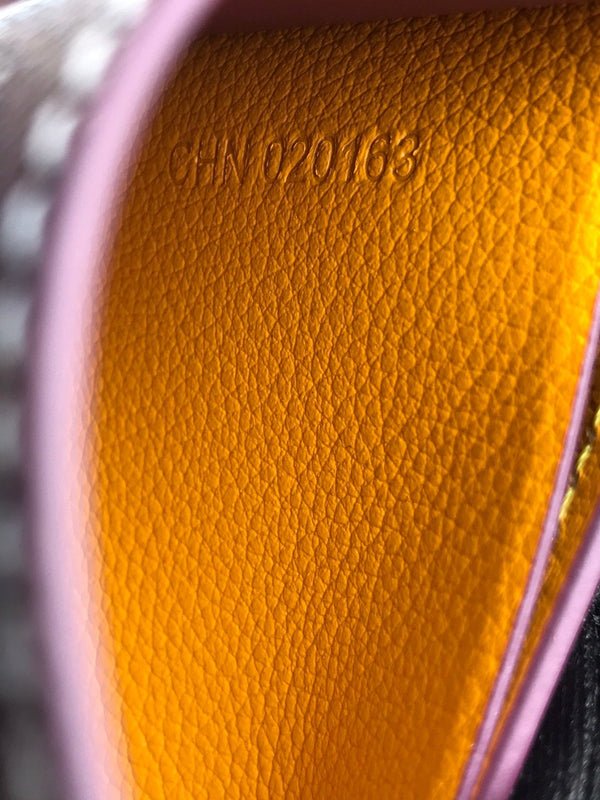 Goyard Victoire Wallet 11cm Burgundy Canvas & Cafskin