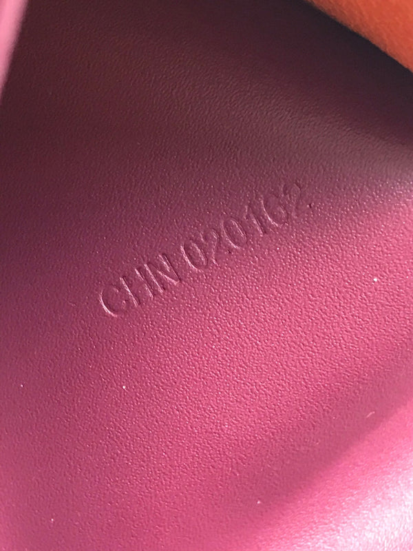 Goyard Grenelle Passport Cover 10cm Burgundy Canvas & Cafskin