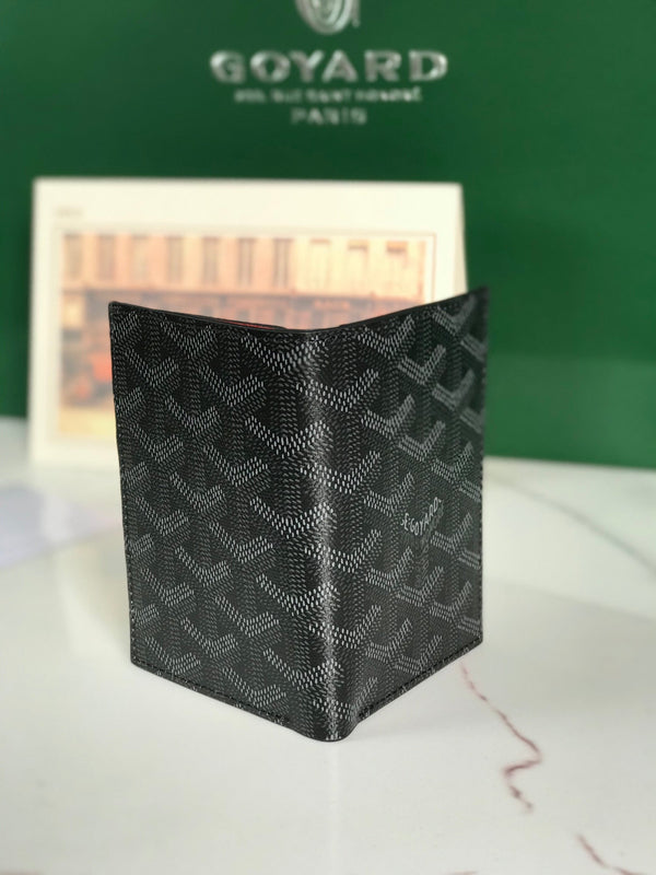 Goyard Saint-Pierre Card Wallet 11cm Black Canvas