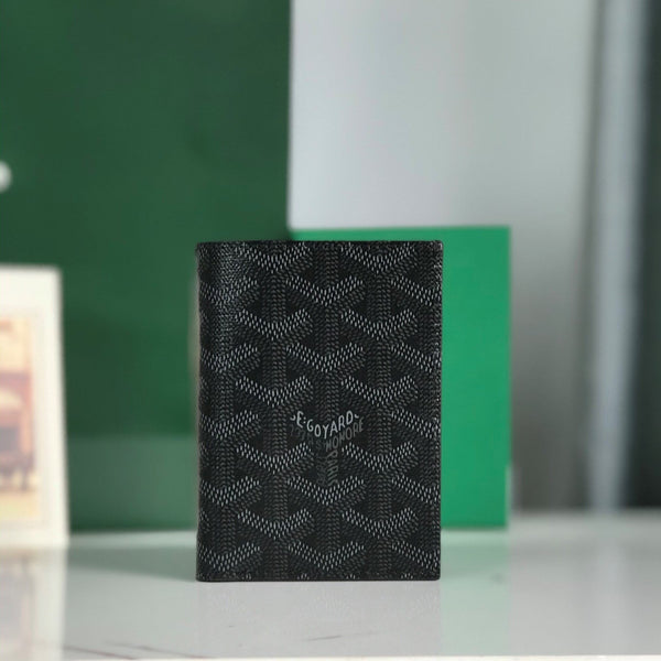 Goyard Saint-Pierre Card Wallet 11cm Black Canvas