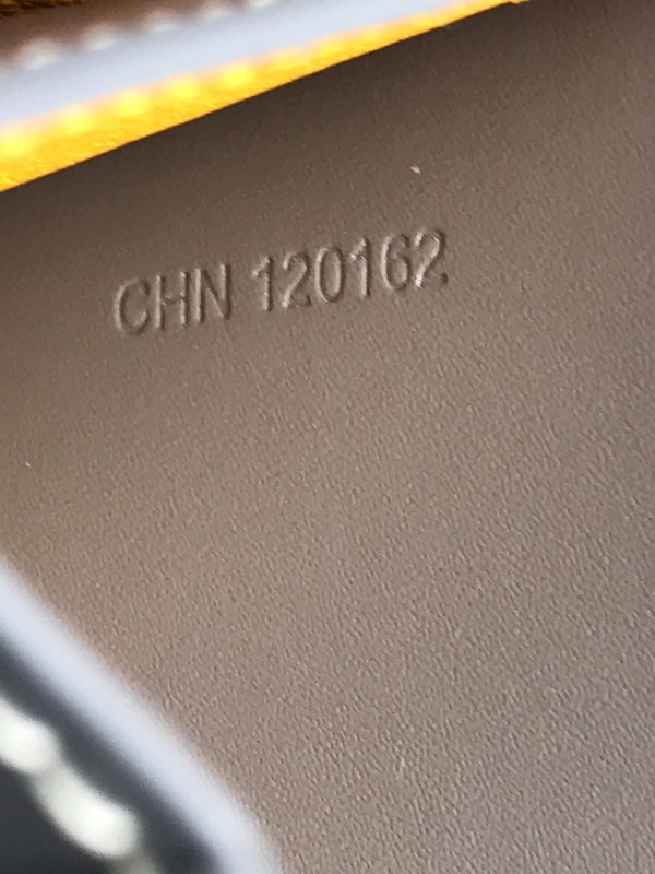 Goyard Saint-Pierre Card Wallet 11cm Grey Canvas